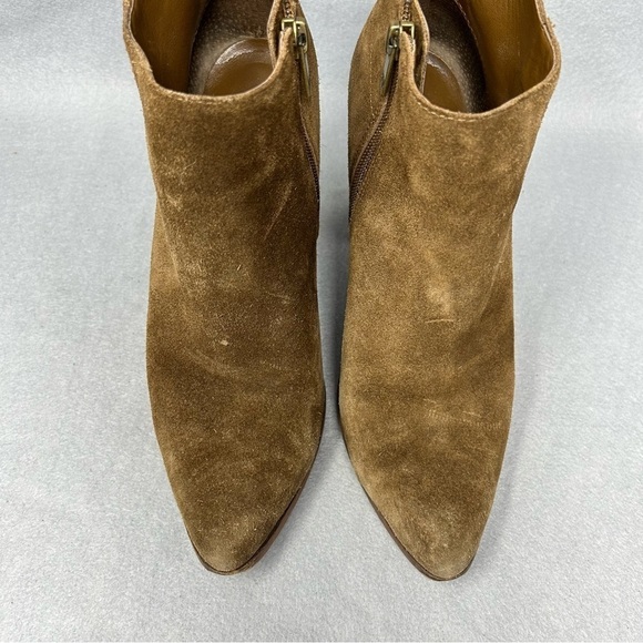 Ivanka Trump Brown Carver Suede Ankle Boots, Size 8 - Picture 12 of 12